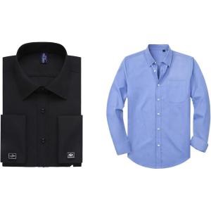 Alimens & Gentle French Cuff Mens Dress Shirt and Oxford Shirts