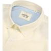 Alimens & Gentle Men’s Oxford Shirts Regular Fit Button Down Shirt Business Casual Shirts Long Sleeve Dress Shirt(Light Yellow)