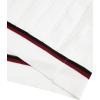 Alimens & Gentle Men’s Short Sleeve Button Down Shirts Knit Casual Shirts for Men Vintage Cuban Shirt Striped Knitted(White)