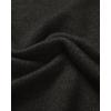 Alimens & Gentle Men’s Mock Turtleneck Long Sleeve Soft Lightweight Casual Slim Fit Pullover Stretch Knit Top(Dark Grey)