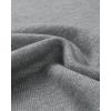 Alimens & Gentle Men’s Mock Turtleneck Long Sleeve Soft Lightweight Casual Slim Fit Pullover Stretch Knit Top(Grey)