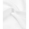 Alimens & Gentle Men’s Mock Turtleneck Long Sleeve Soft Lightweight Casual Slim Fit Pullover Stretch Knit Top(White)