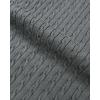 Alimens & Gentle Mens Turtleneck Slim Fit Sweater Long Sleeve Cable Knitted Twisted Pullover Soft Casual Winter Tops for Men(Grey)