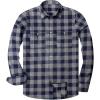 Alimens & Gentle Men’s Flannel Plaid Shirt Casual Fall Clothes Work Button Down Shirts