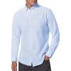 Alimens & Gentle Men’s Oxford Shirts Regular Fit Button Down Shirt Business Casual Shirts Long Sleeve Dress Shirt