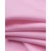 Alimens & Gentle Mens Dress Shirts Short Sleeve Wrinkle Free Stretch Regular Fit Formal Casual Button Down Shirt with Pocket(Pink)