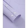 Alimens & Gentle Mens Long Sleeve Button Down Shirts Stretch Regular Fit Dress Shirts Casual Work Gingham Shirts with Pocket(Blue Red Plaid)