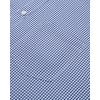 Alimens & Gentle Mens Long Sleeve Button Down Shirts Stretch Regular Fit Dress Shirts Casual Work Gingham Shirts with Pocket(Blue White Plaid)