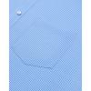 Alimens & Gentle Mens Long Sleeve Button Down Shirts Stretch Regular Fit Dress Shirts Casual Work Gingham Shirts with Pocket(Light Blue Plaid)