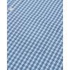 Alimens & Gentle Mens Long Sleeve Button Down Shirts Stretch Regular Fit Dress Shirts Casual Work Gingham Shirts with Pocket(Sky Blue Navy Plaid)