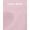 Alimens & Gentle Men’s Premium Dress Shirt – Cotton Moisture Wicking Performence Wrinkle Free Button Down Shirts(Pink)