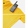 Alimens & Gentle Men’s Polo Shirt Golf Shirt Camping Dry Fit Tops Bright Yellow