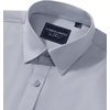 Alimens & Gentle Men’s Dress Shirts Transitional Weather Long Sleeve Stretch Wrinkle-Free Button Down Top(Silver)