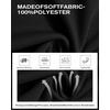 Alimens & Gentle Polo Shirts for Men Short Sleeve Golf Shirt Camping Dry Fit Tops with Pocket Dark Black