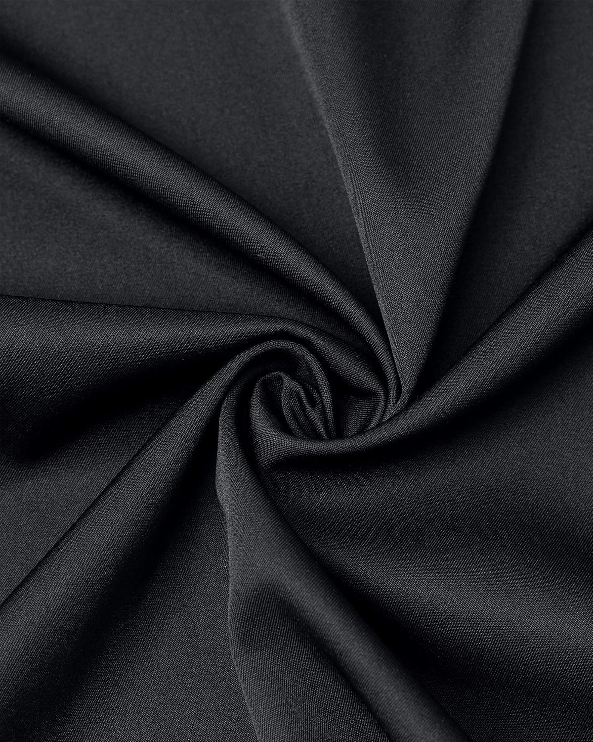 image:imageMens Dress Shirt Long Sleeve Wrinkle Free Button Down Shirt Business CasualFlex Black Red