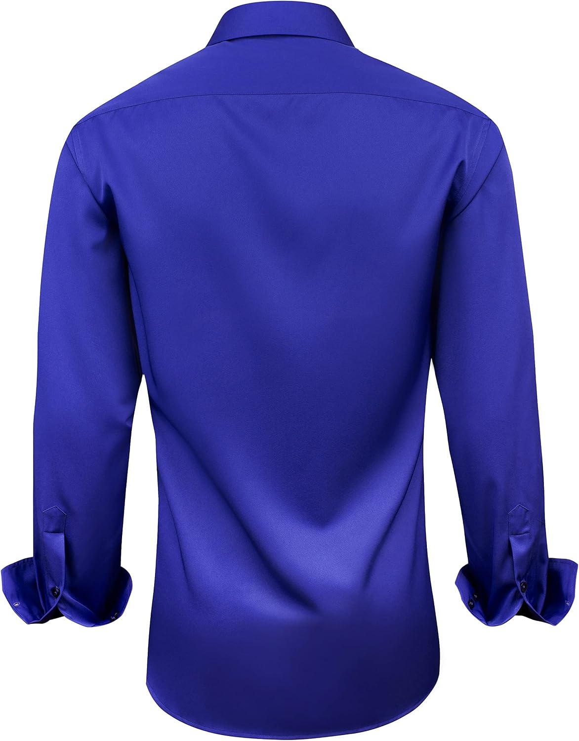 image:imageMens Dress Shirt Long Sleeve Wrinkle Free Button Down Shirt Business CasualRoyal Blue