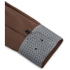 Mens Dress Shirt Long Sleeve Wrinkle Free Button Down Shirt Business Casual(Brown)