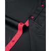 Mens Dress Shirt Long Sleeve Wrinkle Free Button Down Shirt Business Casual(Flex Black Red)