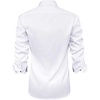 Mens Dress Shirt Long Sleeve Wrinkle Free Button Down Shirt Business Casual(White)