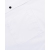Mens Dress Shirt Long Sleeve Wrinkle Free Button Down Shirt Business Casual(White)