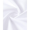 Mens Short Sleeve Dress Shirt Wrinkle Free Button Down Shirt with Pocket | Work Office, Wedding Graduation, Formal Business Casual, Party Family, Comfortable Gala, Easy Care Solid Fabric, Regular Fit(White)