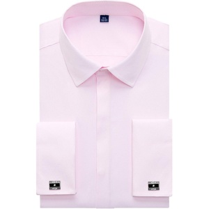Men’s Dress Shirts French Cuff Regular Fit Formal Tuxedo Cufflinks Shirt | French cuff, Cufflinks shirt, Long sleeve, Regular fit, for Wedding, Prom, Business, Father’s day, Evening, Formal occasion(Twilled Pink)