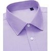 Alimens & Gentle Mens Oxford Button Down Shirt with Pocket | Stretch Fabric,Wrinkle Free,Regular Fit,Classic,Business Casual,Wedding(Lavender)