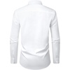 Men’s Dress Shirts Long Sleeve Stretch Wrinkle Free Work Button Down Shirt | Business Formal Office Wedding, Stretch Cotton Solid Fabric To Easy Care , Breathable Comfortable, Spread Collar Regular Fit(White)
