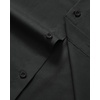 Men’s Dress Shirts Long Sleeve Stretch Wrinkle Free Work Button Down Shirt | Business Formal Office Wedding, Stretch Cotton Solid Fabric To Easy Care , Breathable Comfortable, Spread Collar Regular Fit(Black)