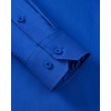 Men’s Dress Shirts Long Sleeve Stretch Wrinkle Free Work Button Down Shirt | Business Formal Office Wedding, Stretch Cotton Solid Fabric To Easy Care , Breathable Comfortable, Spread Collar Regular Fit(Royal Blue)