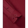 Men’s Dress Shirts Long Sleeve Stretch Wrinkle Free Work Button Down Shirt | Business Formal Office Wedding, Stretch Cotton Solid Fabric To Easy Care , Breathable Comfortable, Spread Collar Regular Fit(Burgundy)