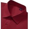Men’s Dress Shirts Long Sleeve Stretch Wrinkle Free Work Button Down Shirt | Business Formal Office Wedding, Stretch Cotton Solid Fabric To Easy Care , Breathable Comfortable, Spread Collar Regular Fit(Burgundy)