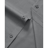 Men’s Dress Shirts Long Sleeve Stretch Wrinkle Free Work Button Down Shirt | Business Formal Office Wedding, Stretch Cotton Solid Fabric To Easy Care , Breathable Comfortable, Spread Collar Regular Fit(Grey)