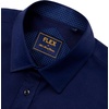 Mens Navy Blue Dress Shirt Short Sleeve Button Down Wrinkle Free Shirt