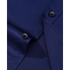 Mens Dress Shirt Long Sleeve Wrinkle Free Stretch Button Down Shirts | Non Iron, Regular Fit Solid Color Button Up, for Business Casual Wedding Office Work Party Dating Interview Meeting Formal(Navy Blue)