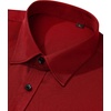 Mens Dress Shirt Long Sleeve Wrinkle Free Stretch Button Down Shirts | Non Iron, Regular Fit Solid Color Button Up, for Business Casual Wedding Office Work Party Dating Interview Meeting Formal(Red)