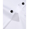 Mens Dress Shirt Long Sleeve Wrinkle Free Stretch Button Down Shirts | Non Iron, Regular Fit Solid Color Button Up, for Business Casual Wedding Office Work Party Dating Interview Meeting Formal(White)