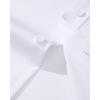 Mens Dress Shirt Long Sleeve Wrinkle Free Stretch Button Down Shirts | Non Iron, Regular Fit Solid Color Button Up, for Business Casual Wedding Office Work Party Dating Interview Meeting Formal(Solid White)