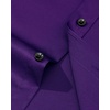 Mens Dress Shirt Long Sleeve Wrinkle Free Stretch Button Down Shirts | Non Iron, Regular Fit Solid Color Button Up, for Business Casual Wedding Office Work Party Dating Interview Meeting Formal(Purple)
