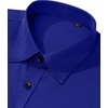 Mens Dress Shirt Long Sleeve Wrinkle Free Stretch Button Down Shirts | Non Iron, Regular Fit Solid Color Button Up, for Business Casual Wedding Office Work Party Dating Interview Meeting Formal(Royal Blue)