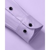 Mens Dress Shirt Long Sleeve Wrinkle Free Stretch Button Down Shirts | Non Iron, Regular Fit Solid Color Button Up, for Business Casual Wedding Office Work Party Dating Interview Meeting Formal(Lavender)