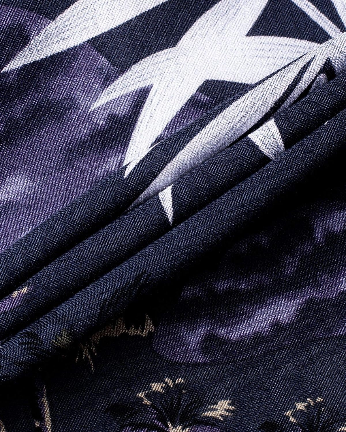 image:imageMens Hawaiian Shirt Summer Beach Casual Short Sleeve Button Down Shirts Aloha Tropical Print Cuban Collar Relaxed Fit for Vacation Beach Party Luau Cruise Holiday Summer Outdoor WeddingDark Purple