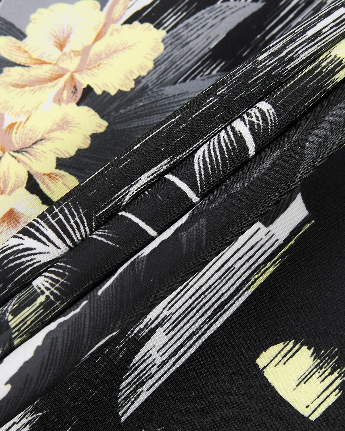 image:imageMens Hawaiian Shirt Summer Beach Casual Short Sleeve Button Down Shirts Aloha Tropical Print Cuban Collar Relaxed Fit for Vacation Beach Party Luau Cruise Holiday Summer Outdoor WeddingBlack Beach