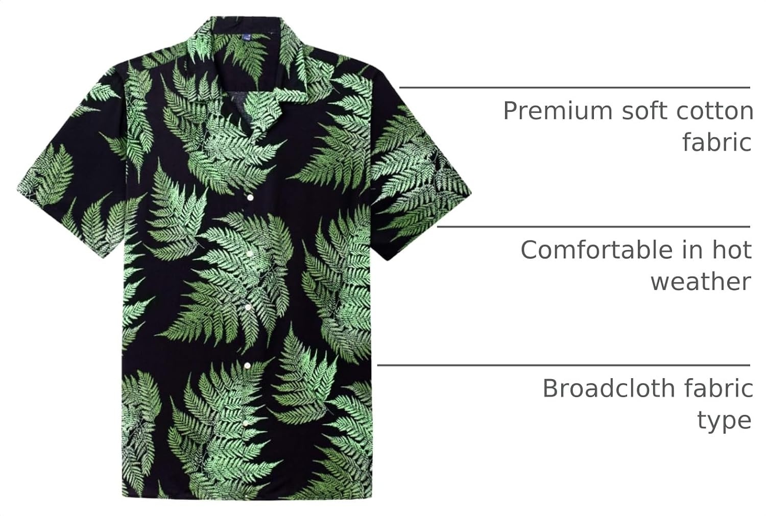 image:imageMens Hawaiian Shirt Summer Beach Casual Short Sleeve Button Down Shirts Aloha Tropical Print Cuban Collar Relaxed Fit for Vacation Beach Party Luau Cruise Holiday Summer Outdoor Wedding1630 05