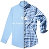 Mens Dress Shirts Wrinkle Free Stretch Long Sleeve Shirt Business Casual | wrinkle free stretch , breathable comfortable , spread collar regular fit , can be worn year-round , business meeting wedding(Blue)