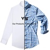 Mens Dress Shirts Wrinkle Free Stretch Long Sleeve Shirt Business Casual | wrinkle free stretch , breathable comfortable , spread collar regular fit , can be worn year-round , business meeting wedding(White)