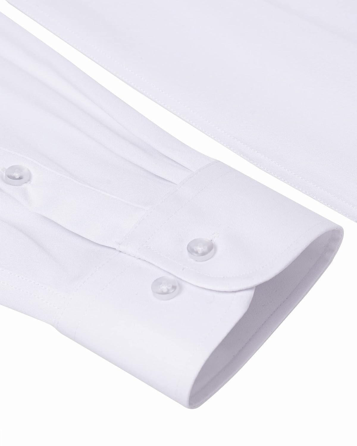 image:imageAlimens amp Gentle Mens Stain Shield Dress Shirts Slim Fit Button Down ShirtAll White