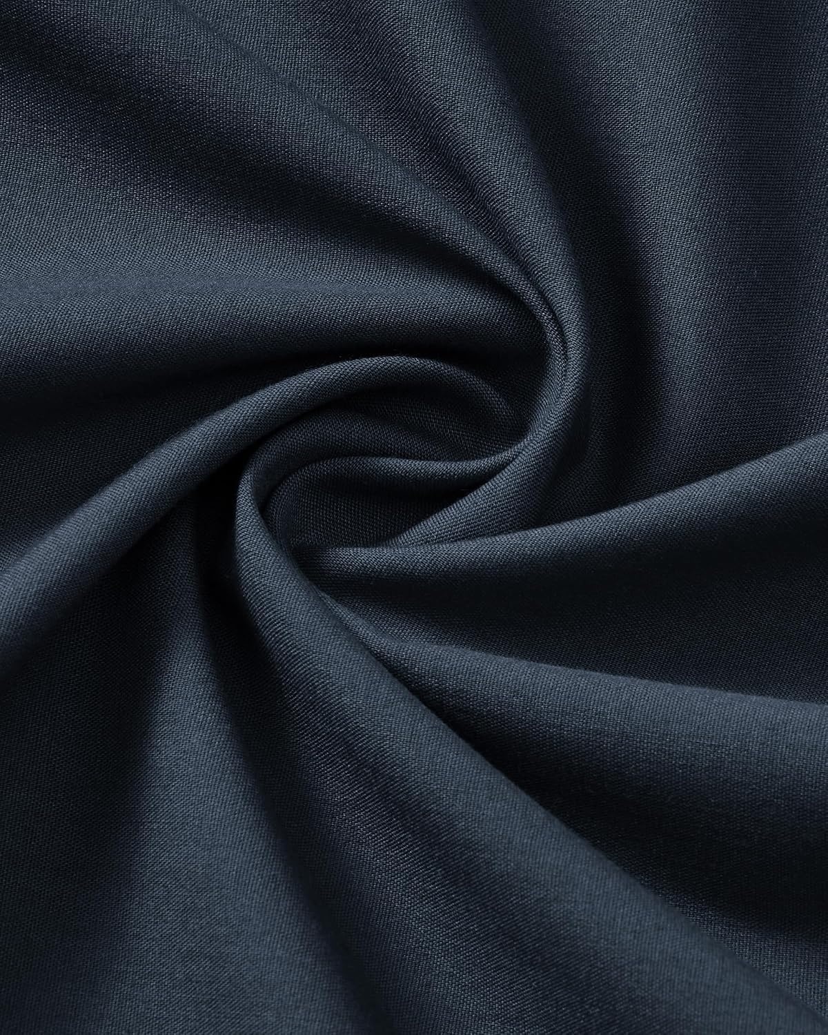 image:imageMens Dress Shirts Long Sleeve Stretch Wrinkle Free Work Button Down ShirtNavy Blue
