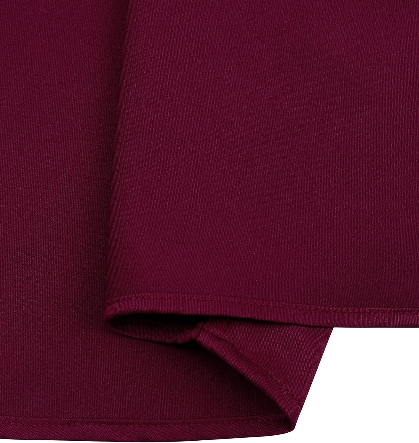 image:imageMens Short Sleeve Dress Shirt Wrinkle Free Summer Button Down ShirtsWine Red