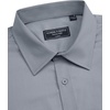 Alimens & Gentle Mens Dress Shirt Short Sleeve Pocket Button Down Shirt(Cool Grey)